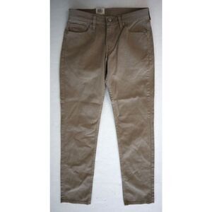 Levi's 511 Women's Sz 28 x 30 Olive Green Slim Fit Tapered Leg Stretch Jeans